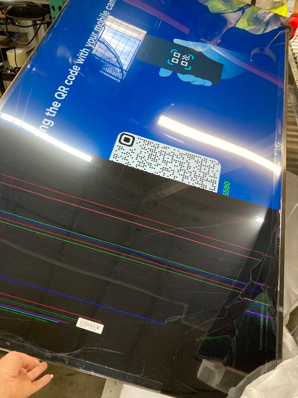 Photo 1 of **damage broken **no return no refund ***Samsung 75-Inch Class Mini LED M70H Series Samsung Vision AI Companion Smart TV (2026 Model, 75M70H) Processor 4K, Pure Spectrum Color, Motion Xcelerator + DLG 120Hz