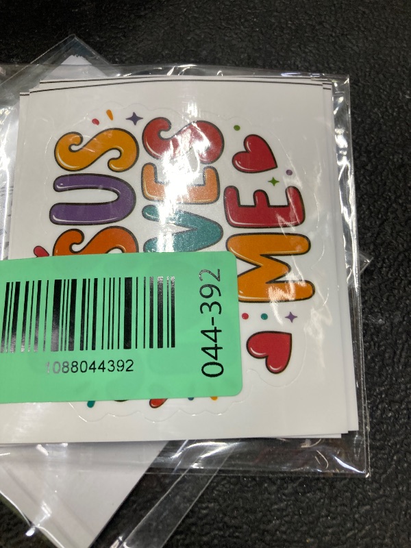 Photo 1 of (5Pcs) Jesus Love Me Stickers 3 Inch, Inspirational Jesus Stickers, Christian Faith Waterproof Vinyl Decal for Toolbox, Water Bottle Laptop, Car, Phone, Book