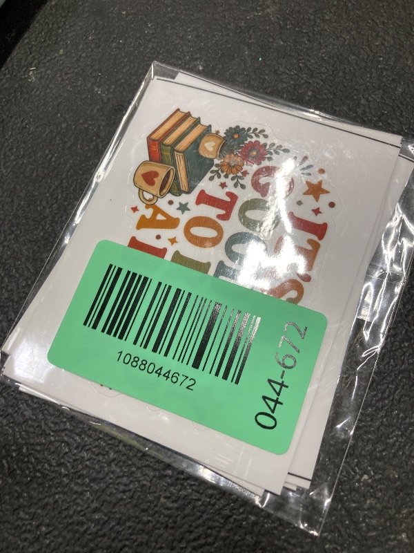 Photo 1 of (5Pcs) It's A Good Day to Read A Book Sticker 3 Inch, Funny Reading, Waterproof Vinyl Decal for Water Bottle Laptop, Car, Phone, Book, Kindle Bookish Reader