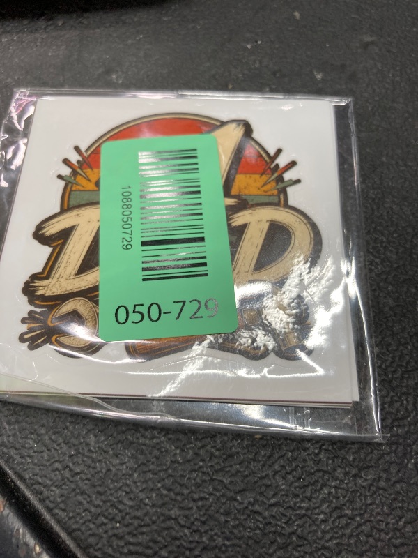 Photo 1 of (3 Pcs) #1 Dad Sticker 3 Inch