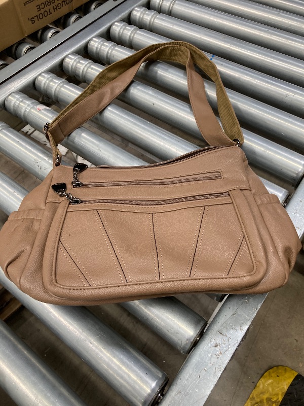 Photo 1 of  
Visit the Store, VOLGANIK ROCK
VOLGANIK ROCK
Visit the Store
4.3
4.3 out of 5 stars
(1,376)
Women Soft PU Leather Shoulder Handbag Multi Pocket Crossbody Bag Ladies Medium Roomy Purses Fashion Tote Top Handle Satchel
