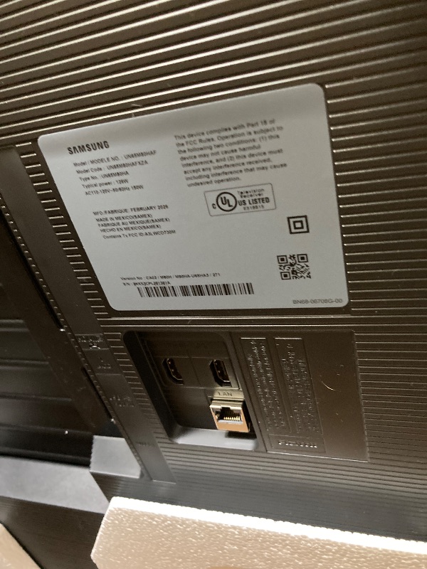 Photo 1 of **NO REFUNDS**
          Samsung 65-Inch Class Mini LED M80H Series Samsung Vision AI Smart TV (2026 Model, 65M80H) with AI Mode, Motion Xcelerator 144Hz, Pure Spectrum Color, Auto HDR Remastering, Alexa Built-in, 4K