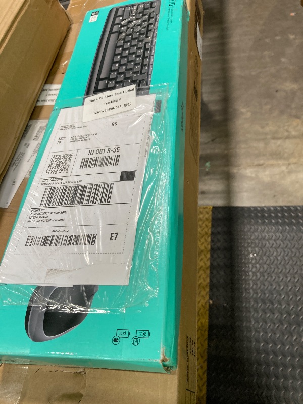 Photo 1 of **MISSING DONGLE**Logitech MK270 Full Size Wireless Keyboard and Mouse Combo - Black