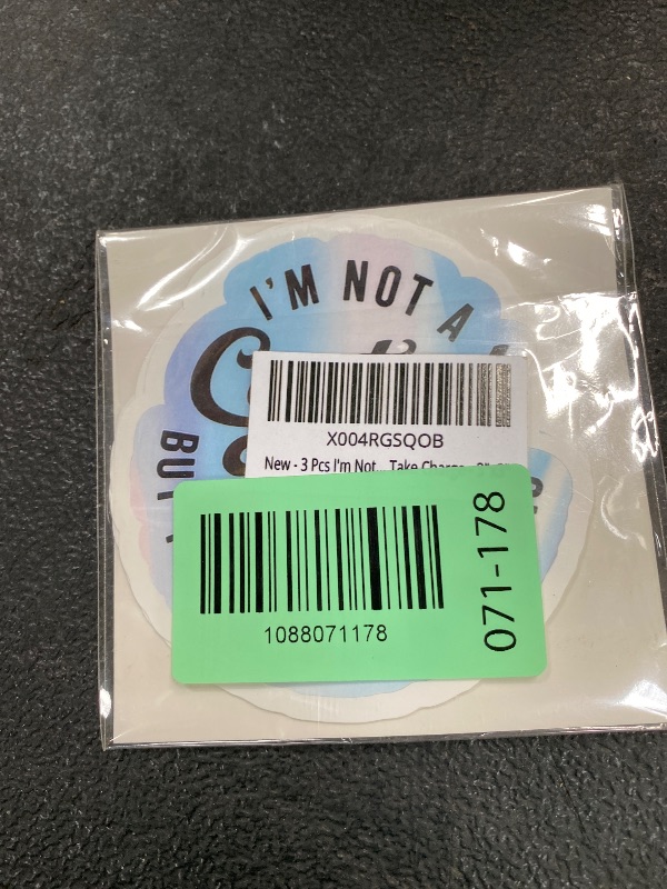 Photo 1 of (3pcs-3in) I'm Not A Control Freak But You're Doing It Wrong Funny Sticker