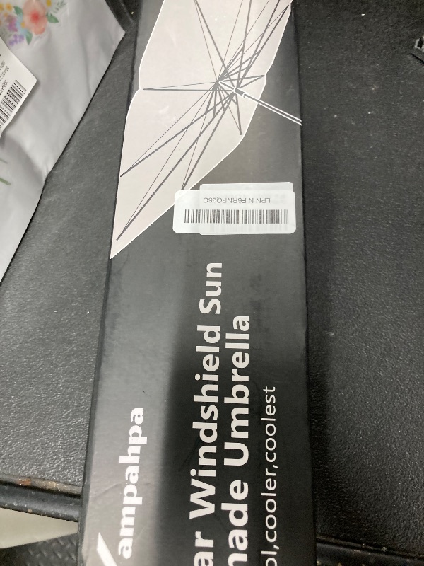 Photo 1 of [2026 Upgrade] Car Windshield Sun Shade Umbrella, Car Sun Shade Windshield for Auto Trucks Sedan SUV Keeps Vehicle Cool Heat Insulation