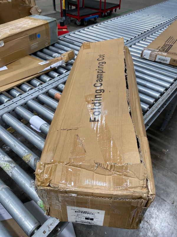 View 3 of ****It is used; it is unknown if any parts are missing or if it works 100%.****Suteck Camping Cot, Folding Camp Bed for Adults with Soft Thicker Cushion