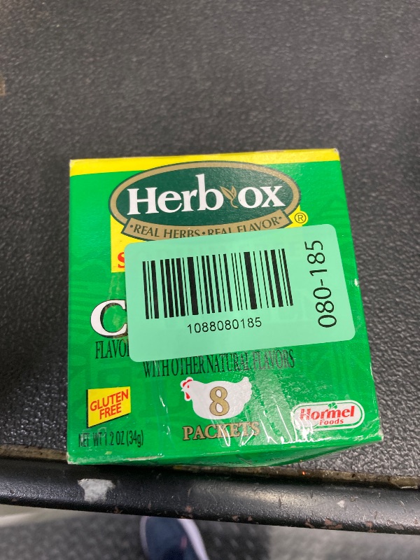 Photo 1 of -Ox Bouillon - Instant Broth - Granulated - Seasoning - Chicken - Sodium Free - Gluten Free - 1 Box - 8 Packets - 1.2 Ounces