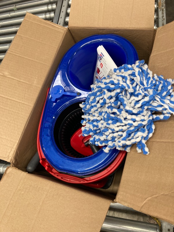 Photo 1 of -Cedar EasyWring Microfiber Spin Mop, Bucket Floor Cleaning System, Standard