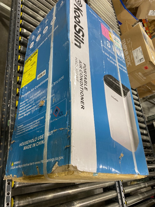 Photo 1 of KoolSiln 14,000 BTU Portable Air Conditioner