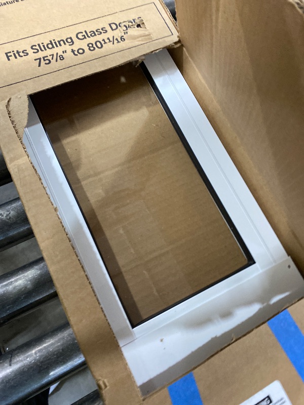 Photo 1 of PetSafe Sliding Glass Pet Door - Small, White