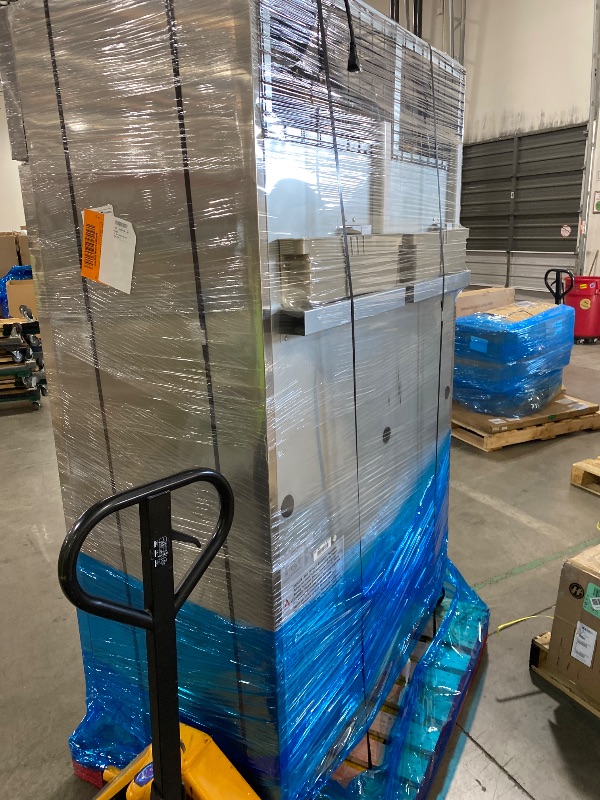 Photo 1 of Tylza Commercial Refrigerator and Freezer Combo, 48" Stainless Steel