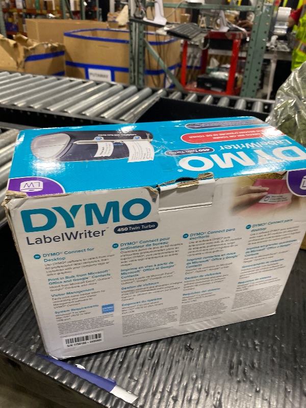 Photo 1 of DYMO LabelWriter 450 Twin Turbo Label Printer