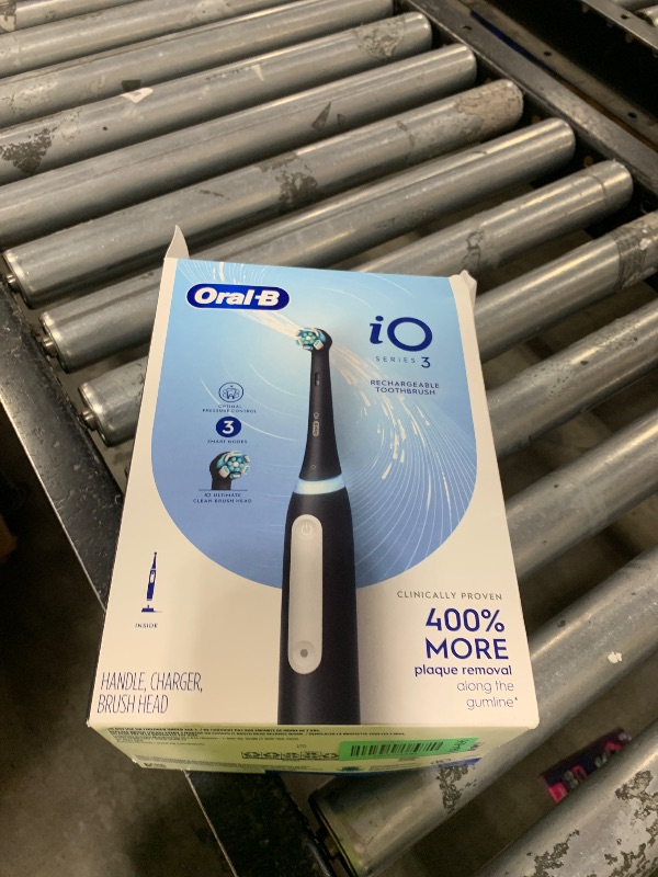 Photo 1 of Oral-B iO Series 3 Electric Toothbrush, Black