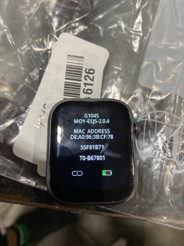 Photo 1 of RLQA Smart Watch - Black, 1.83" HD Screen, Fitness Tracker