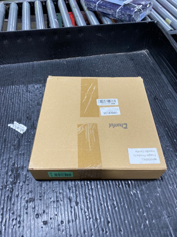 Photo 1 of Chunful Black Acrylic Display Box Riser, 12"x12"x2"H
