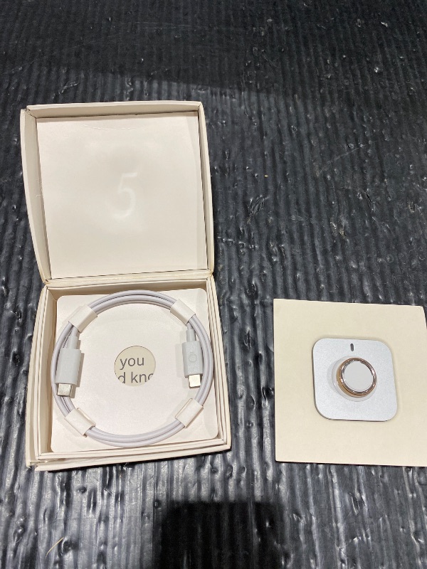 Photo 1 of Oura Ring 5 - Deep Rose - Size 9 - Smart Ring Health Tracker - Sleep, Activity, Women's Health, AI Advisor, 1 Week Battery Life, Oura App, Android & iOS Compatible