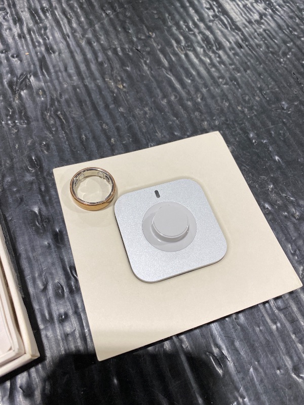 Photo 1 of Oura Ring 5 - Deep Rose - Size 9 - Smart Ring Health Tracker - Sleep, Activity, Women's Health, AI Advisor, 1 Week Battery Life, Oura App, Android & iOS Compatible