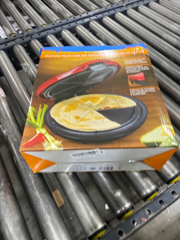 Photo 1 of Nostalgia 10-inch Electric Quesadilla Maker