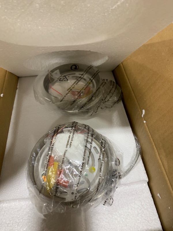Photo 1 of KoKo&Yukina 8" Globe Pendant Light (2 Pack)