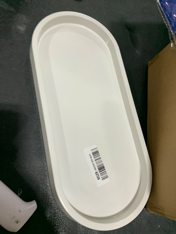 Photo 1 of QOLyabnbn Vanity Tray, White