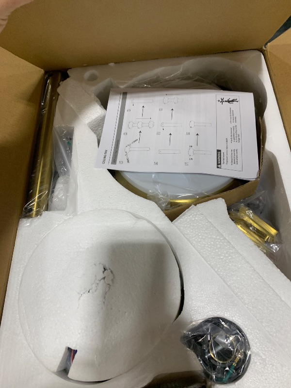 Photo 1 of ZMISHIBO 52" Ceiling Fan with Light & Remote