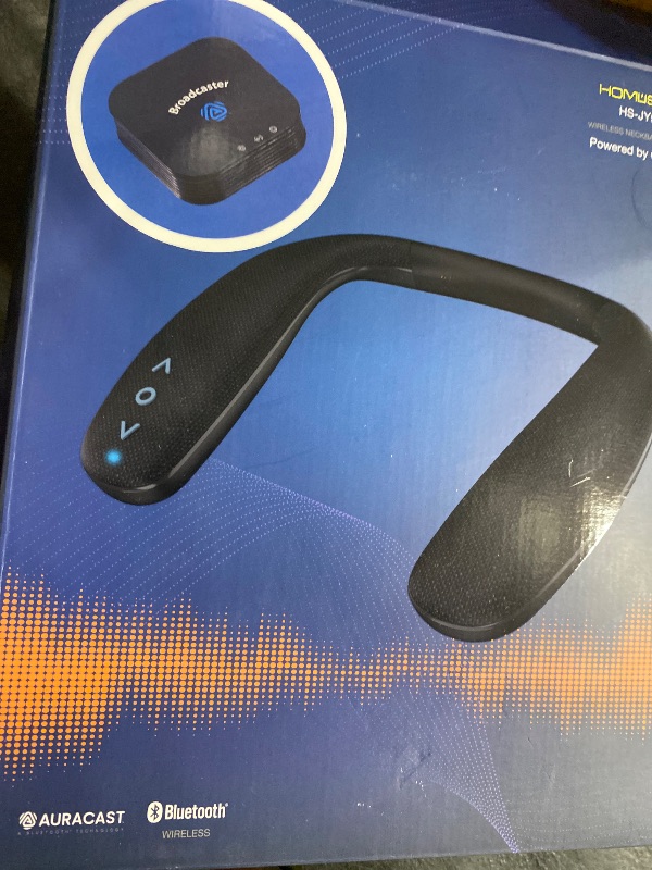 View 2 of HomeSpot BA210 v2 Auracast Transmitter & JY538 Neckband Speaker Bundle
