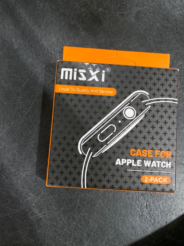 Photo 1 of Misxi 41mm Apple Watch Case with Screen Protector (2-Pack, Starlight)