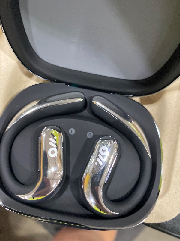 Photo 1 of Oladance OWS Pro Open-Ear True Wireless Headphones, Silver