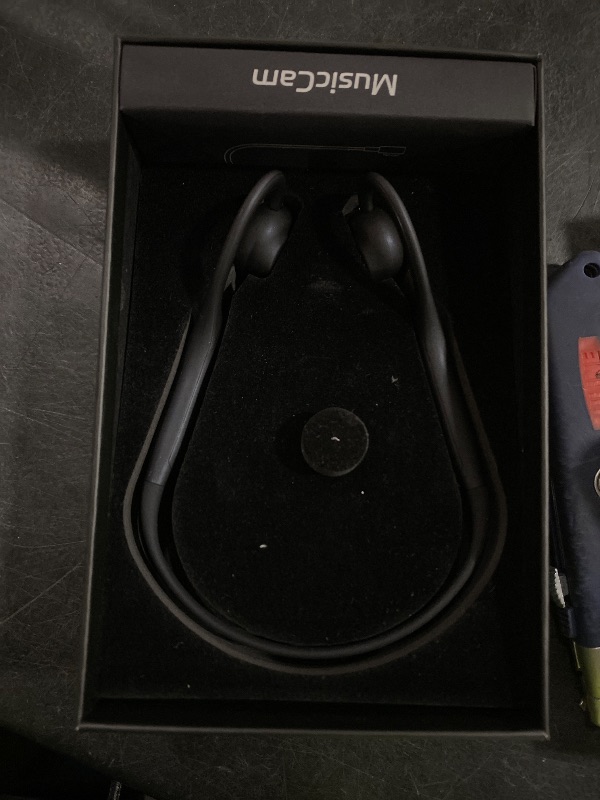 Photo 1 of VibeLens MusicCam Bone Conduction Headphones with Camera