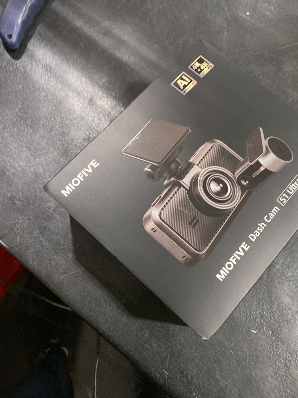 Photo 1 of Miofive 4K Dash Cam - Front & Rear Recording, Wi-Fi, GPS