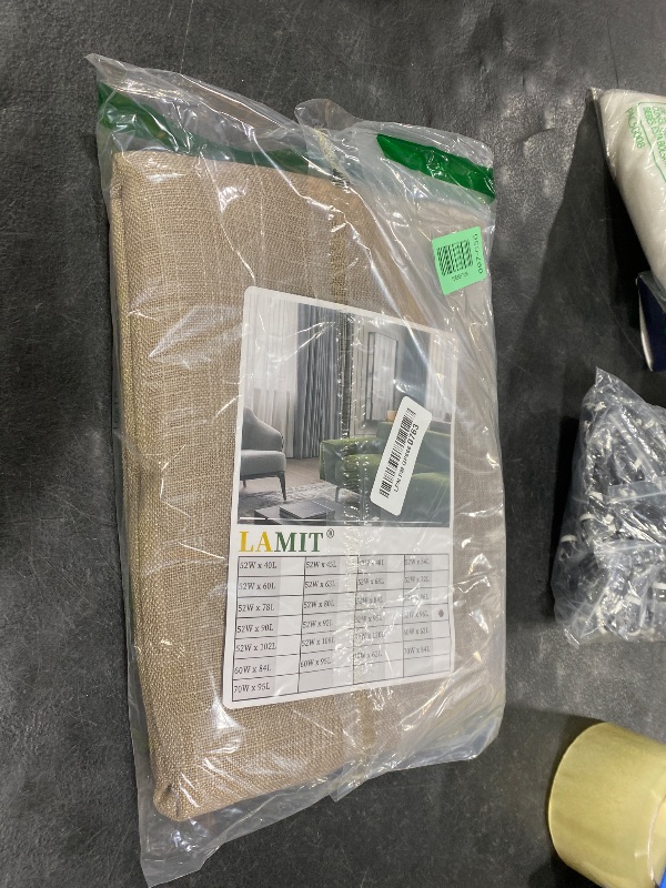 Photo 1 of LAMIT Linen Curtains 52"W x 96"L - 2 Panels