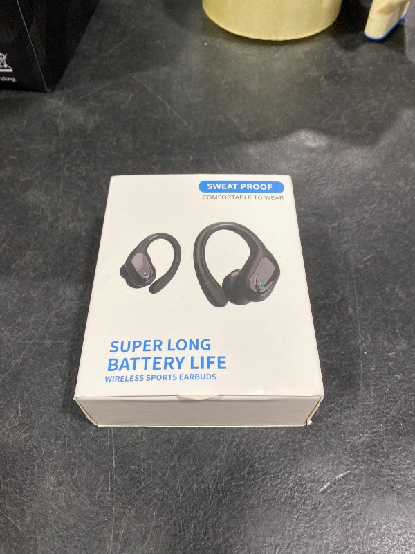 View 3 of HAOYUYAN Wireless Earbuds - 80Hrs Playtime, IPX7 Waterproof, Black