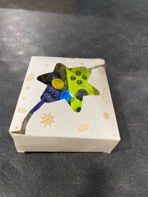 Photo 1 of FAREMOCI Wireless Switch Controller with Hall Effect Joystick - Blue Yellow