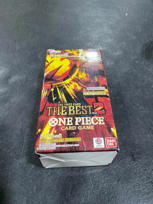 Photo 1 of BANDAI One Piece Card Game The Best Vol.2 (PRB-02) Booster Box (Japanese)