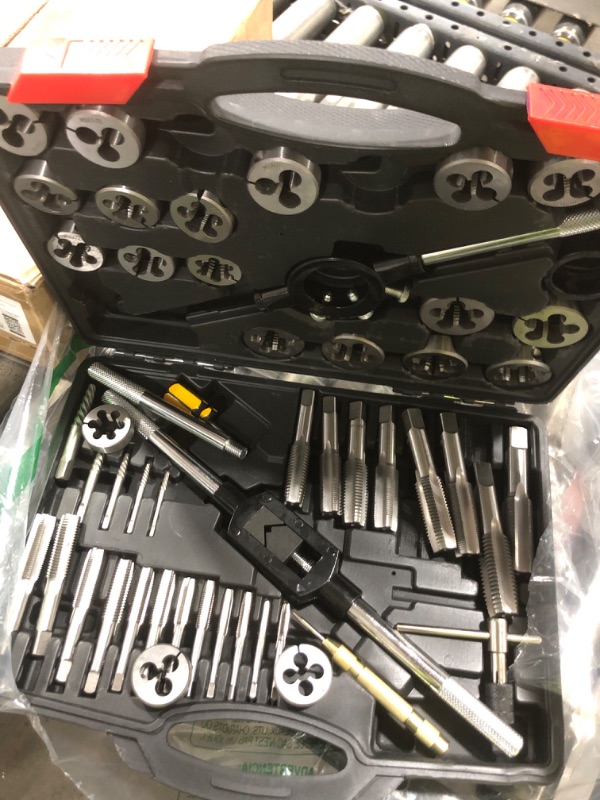 Photo 1 of TOMMARS 51Pcs Tap and Die Set, M6-M24 Metric Threading