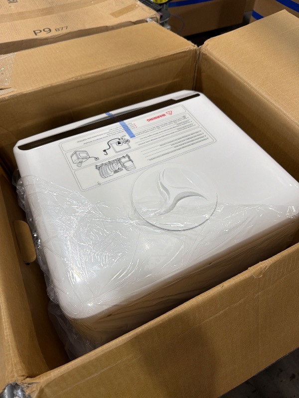 Photo 1 of AIRMSEN Portable Countertop Dishwasher | White & Black | No Hookup Needed