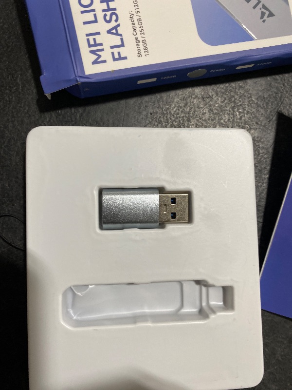 Photo 1 of LESOGE 256GB MFi Certified Flash Drive for iPhone