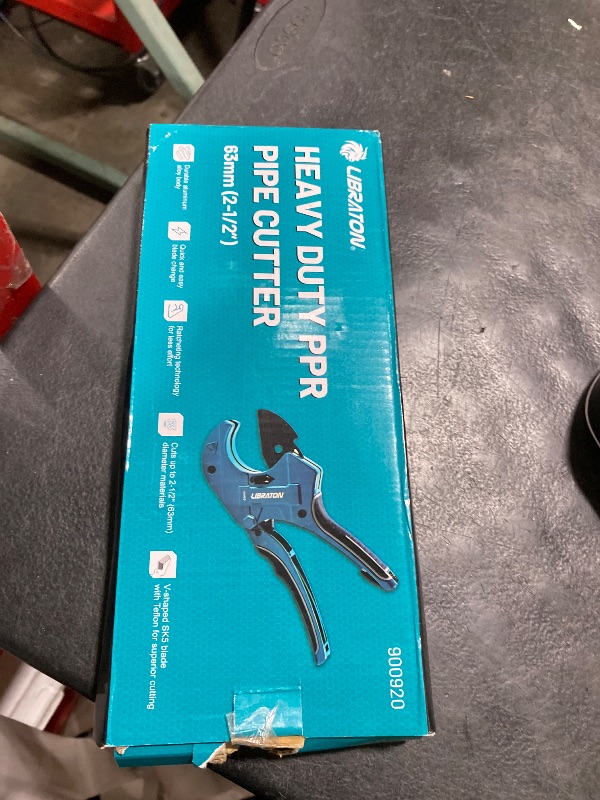 Photo 1 of MISSING CUTTER******LIBRATON 2-1/2" Ratchet PVC Pipe Cutter