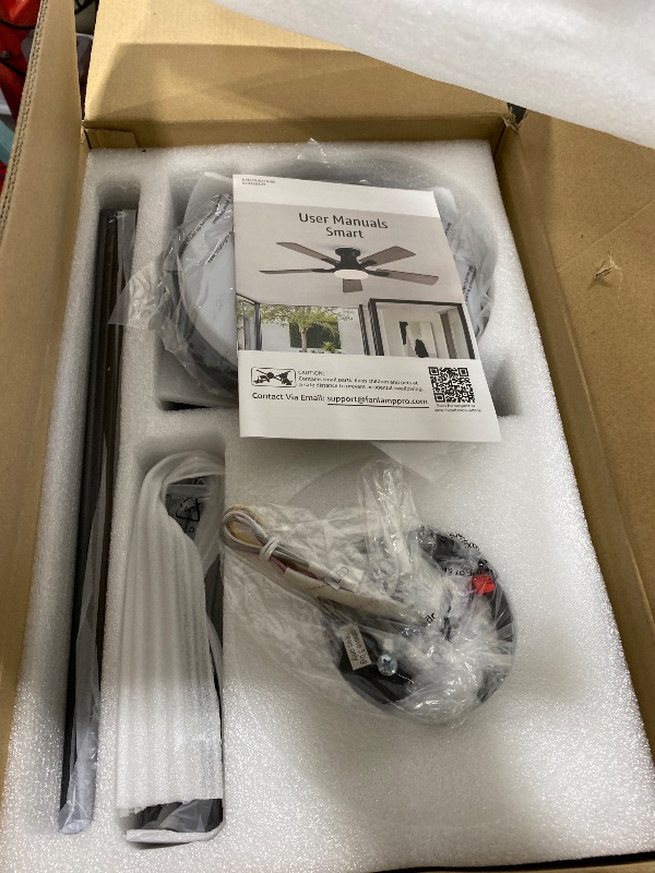 Photo 1 of ZMISHIBO 42 Inch Smart Ceiling Fan with RGB Light