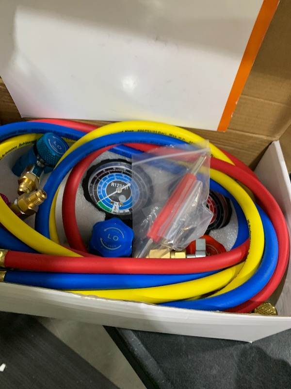 Photo 1 of BACOENG 4 CFM R1234yf AC Vacuum Pump & Gauge Set