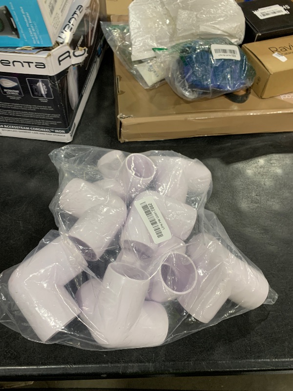 Photo 1 of Evadow 8-Pack 1-1/4" 3-Way PVC Fittings