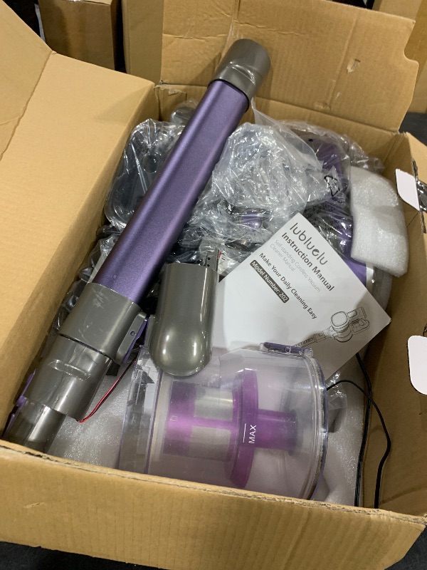 Photo 1 of Lubluelu Cordless Vacuum Cleaner, 235W Brushless Motor