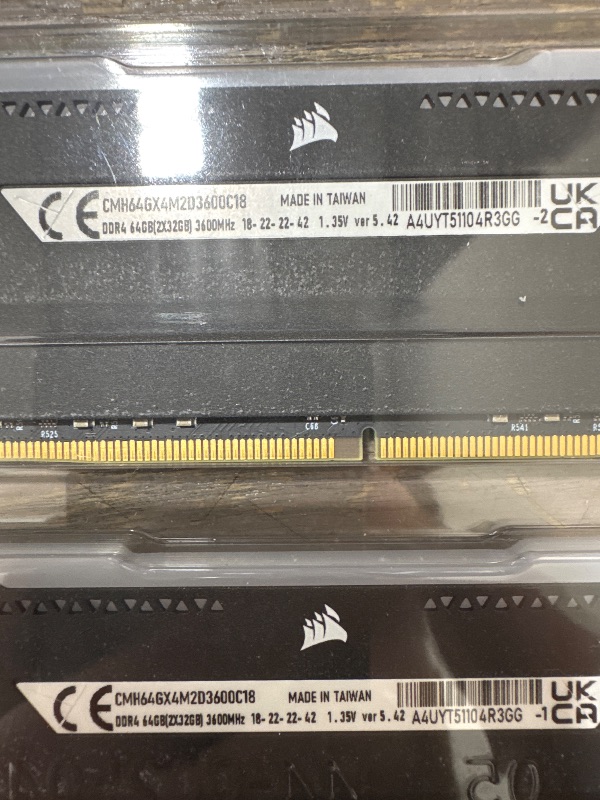 Photo 1 of Corsair Vengeance RGB PRO SL 64GB DDR4 3600MHz C18 Memory Kit