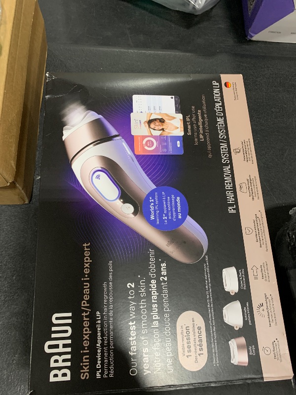 Photo 1 of Braun Skin i·Expert Pro 7 IPL Hair Removal Device