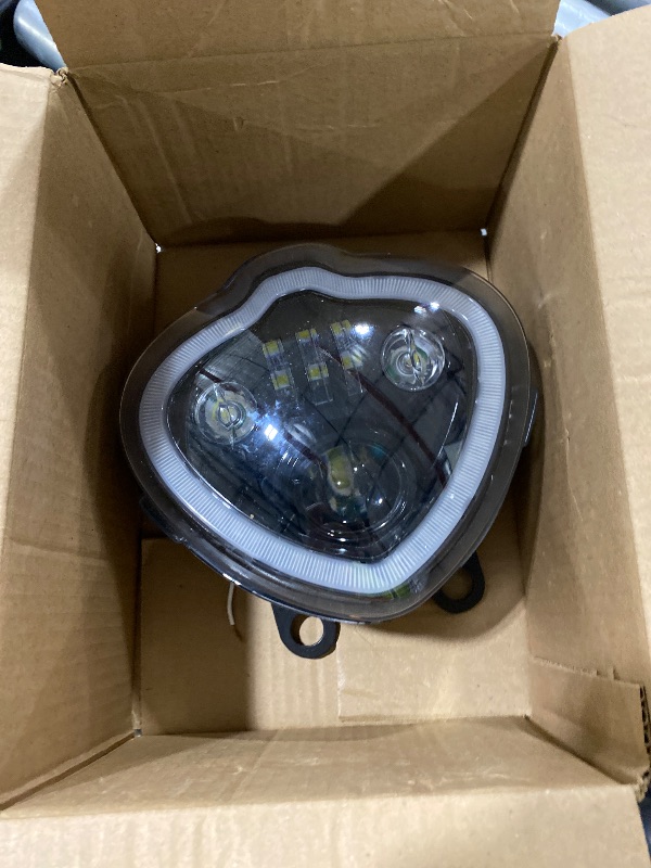 View 3 of VEISUTOR LED Headlights for Kawasaki Vulcan 650 15-25