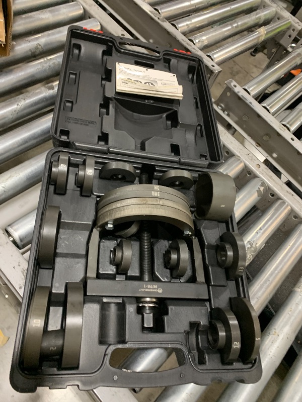Photo 1 of Powerbuilt 22 Pc. Master Hub and Wheel Bearing Removal and Installation Kit Self Centering Design Fits Most Front, Rear and All Wheel Drive Vehicles, Provides Easy Bearing Swaps With No Press Required