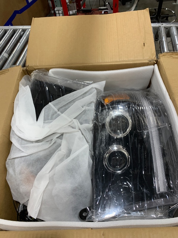 Photo 1 of Partsam Full LED Headlights Assembly Compatible with 2009-2018 Ram 1500 2500 3500, DOT Approved Dual Projector Lens Headlamp Pair with Start Animation DRL Sequential Turn Signal Hi/Low Beam 6500K IP67