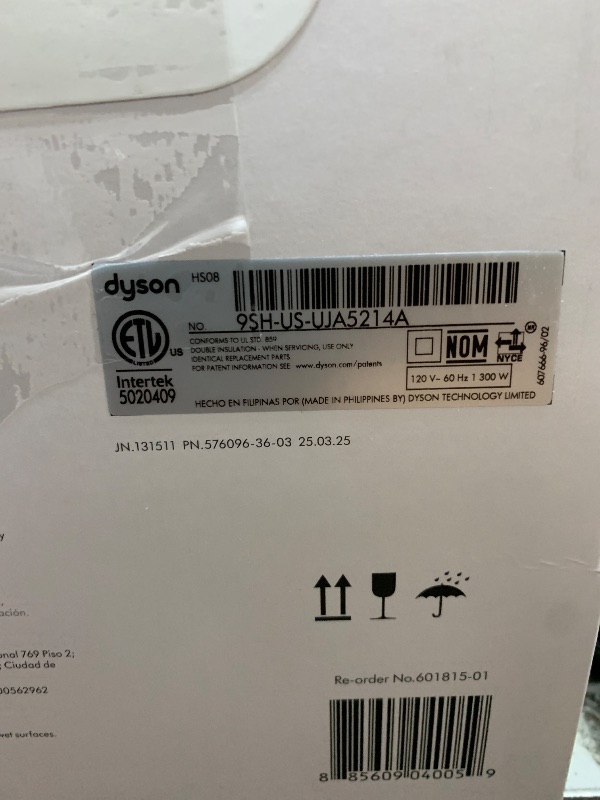 Photo 1 of Dyson Airwrap i.d. Multi-Styler and Dryer and Dyson Chitosan Post-Style Serum Amazon Exclusive