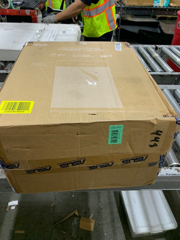 Photo 1 of ASUS Prime AP201 White Edition Micro-ATX PC Case