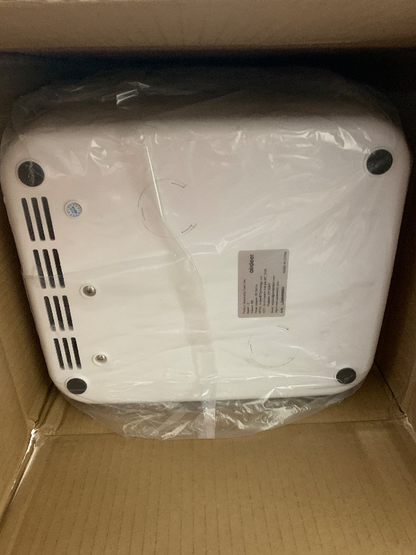 Photo 1 of Airdeer L2 Automatic Trash Can, 8 Gallon, White